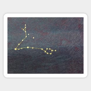 The Constellation of Pisces Sticker